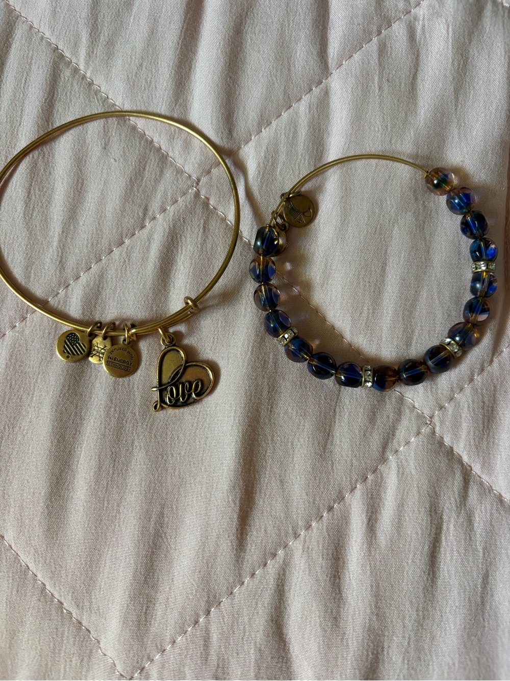 Alex and Ani Bracelet set